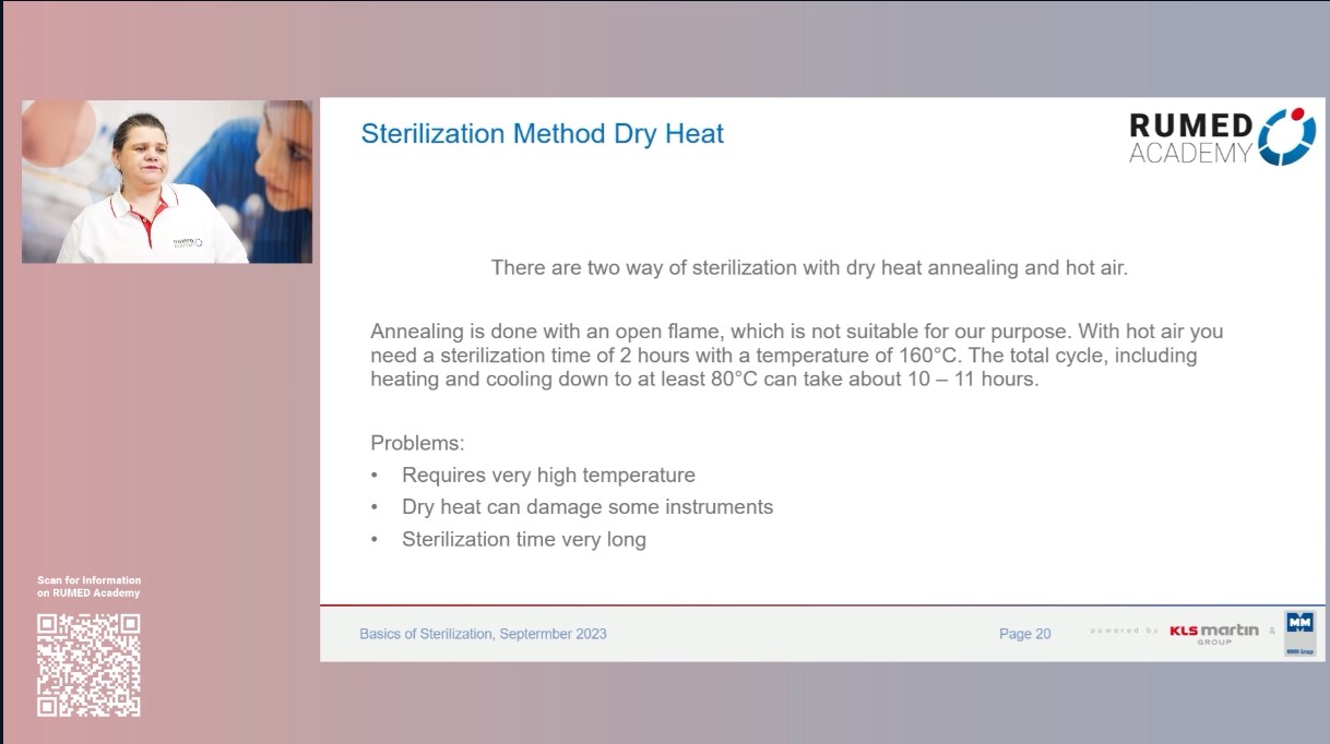 Reprocessing Technician RUMED (Level 1) - Module 4.0: Sterilization – thumbnail 10 of 29