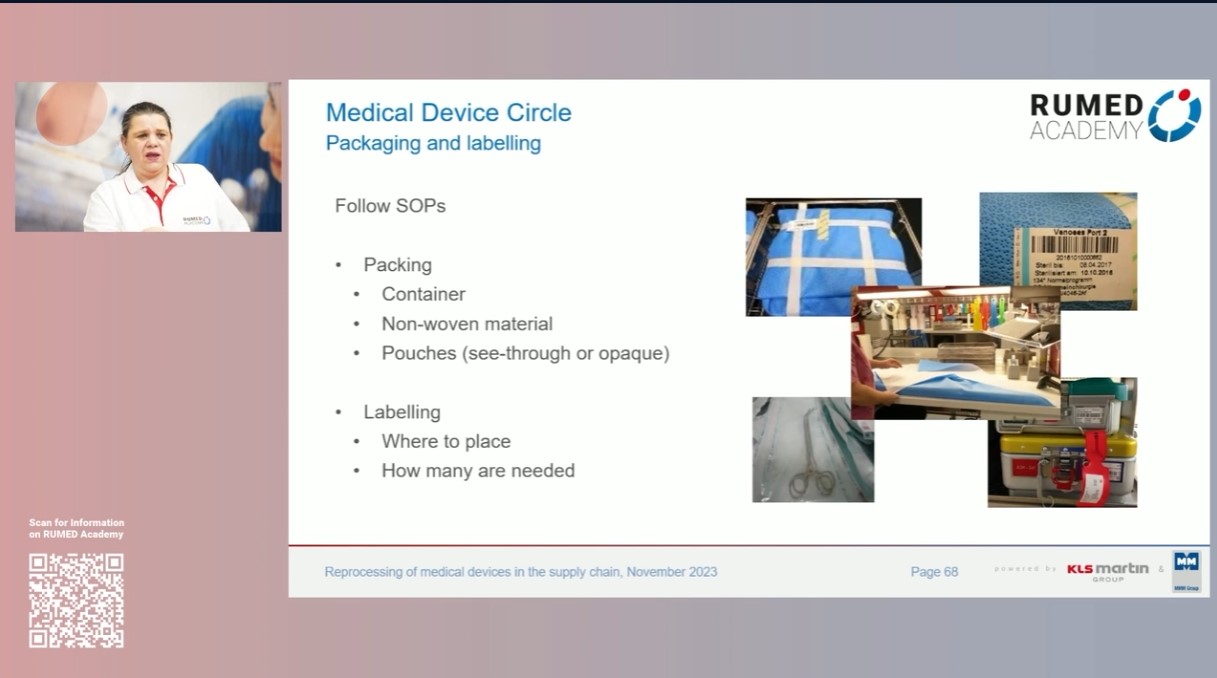 Reprocessing Technician RUMED (Level 1) - Module 11.0: Processing of Medical Devices in the Supply Chain I – thumbnail 10 of 15