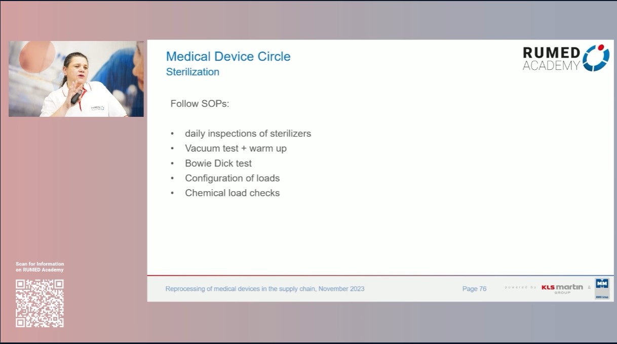 Reprocessing Technician RUMED (Level 1) - Module 11.0: Processing of Medical Devices in the Supply Chain I – thumbnail 11 of 15