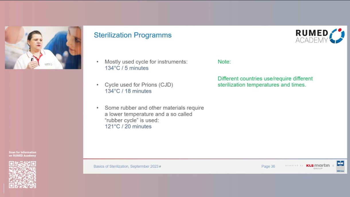 Reprocessing Technician RUMED (Level 1) - Module 4.0: Sterilization – thumbnail 17 of 29