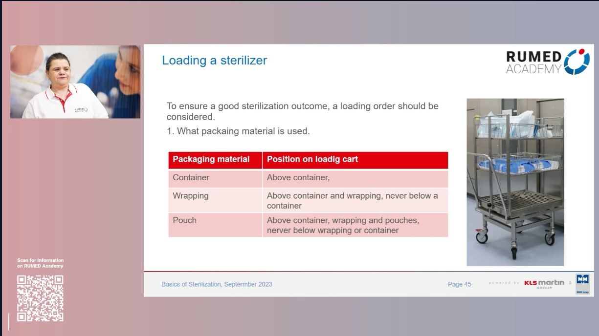 Reprocessing Technician RUMED (Level 1) - Module 4.0: Sterilization – thumbnail 18 of 29