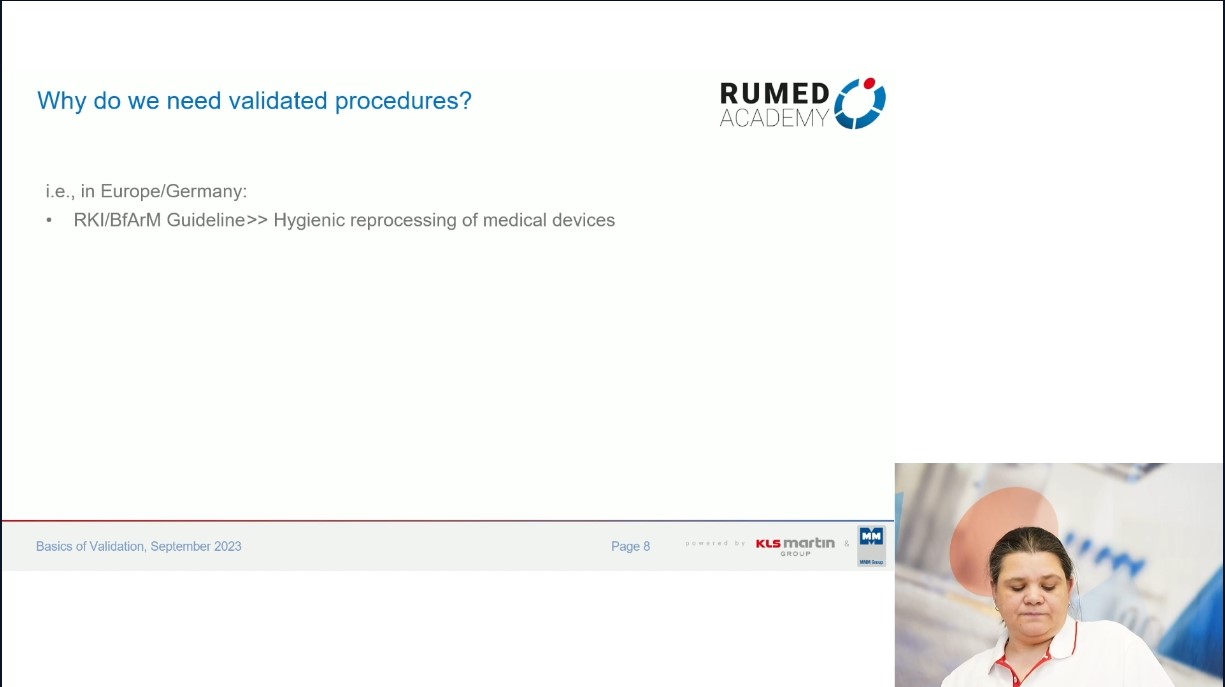 Reprocessing Technician RUMED (Level 1) - Module 7.0: Quality Management and Validation I – thumbnail 17 of 24
