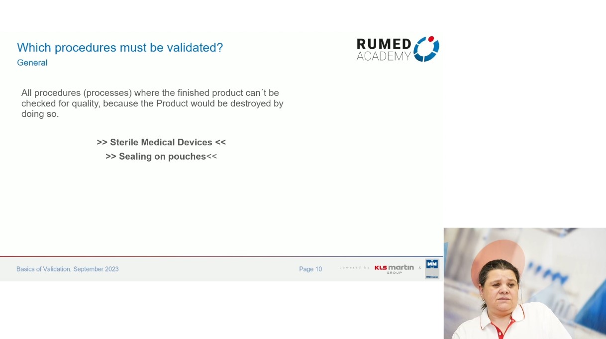Reprocessing Technician RUMED (Level 1) - Module 7.0: Quality Management and Validation I – thumbnail 18 of 24