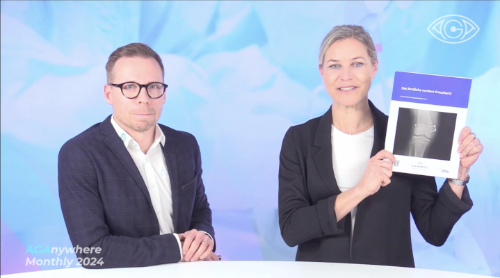 AGAnywhere Monthly - #036: Kindliche Kreuzbandverletzungen – thumbnail 1 of 10