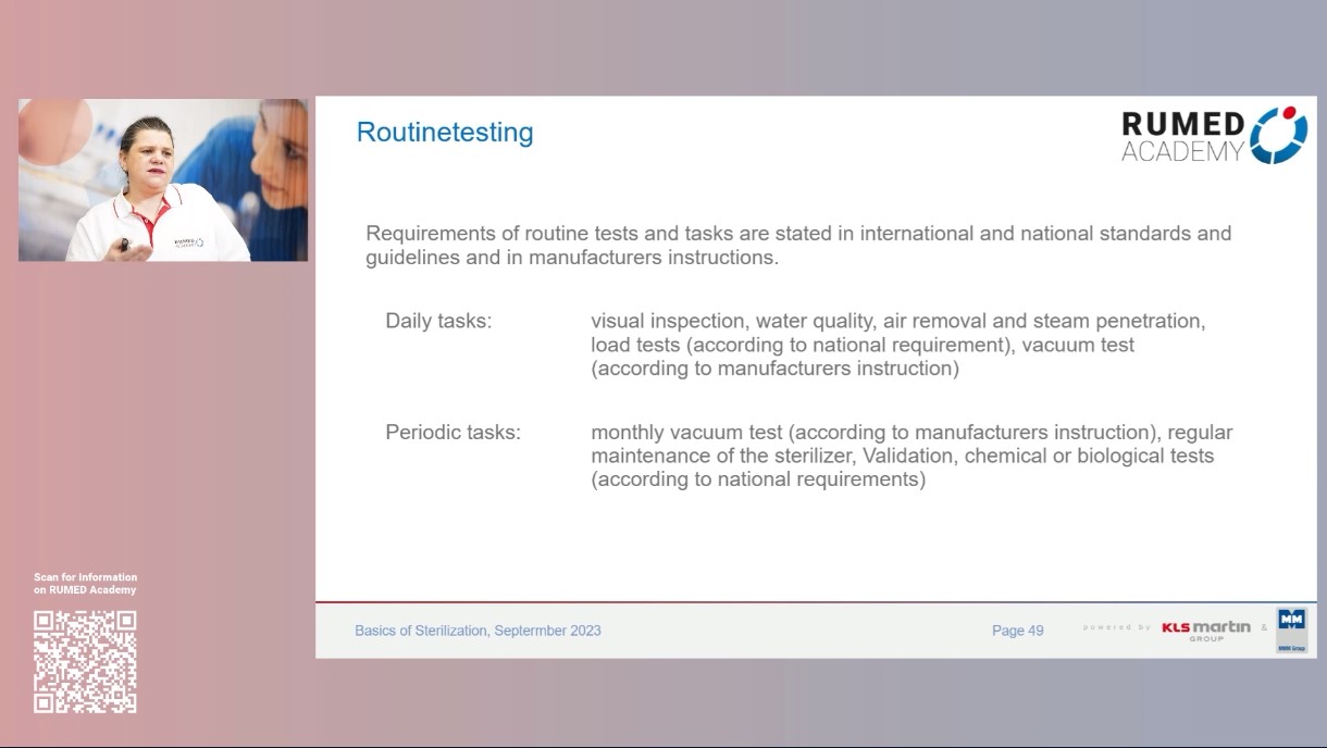 Reprocessing Technician RUMED (Level 1) - Module 4.0: Sterilization – thumbnail 21 of 29