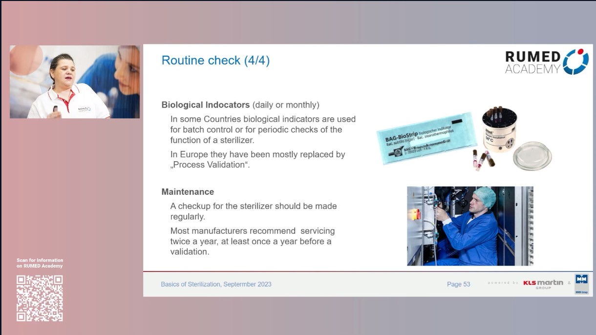 Reprocessing Technician RUMED (Level 1) - Module 4.0: Sterilization – thumbnail 24 of 29