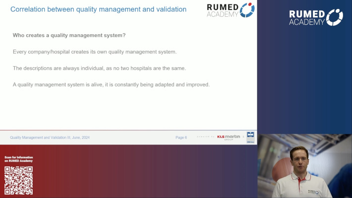 Reprocessing Technician RUMED (Level 2) - Module 7.2: Quality Management and Validation III – thumbnail 2 of 9