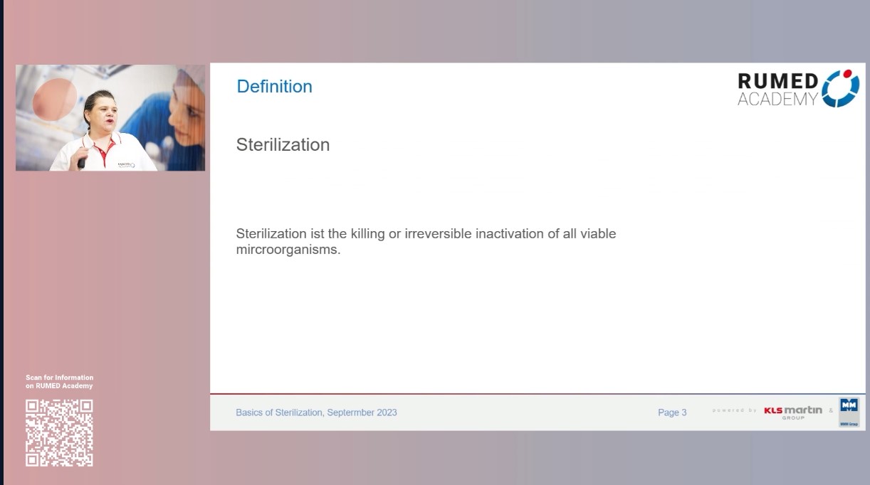 Reprocessing Technician RUMED (Level 1) - Module 4.0: Sterilization – thumbnail 2 of 29