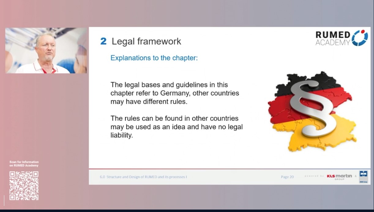 Reprocessing Technician RUMED (Level 1) - Module 6.0: Structure and Design of RUMED and its Processes I – thumbnail 3 of 11