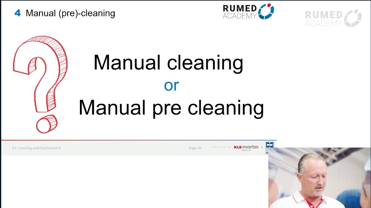 Reprocessing Technician RUMED (Level 1) - Module 3.1: Cleaning and Disinfection II – thumbnail 3 of 11