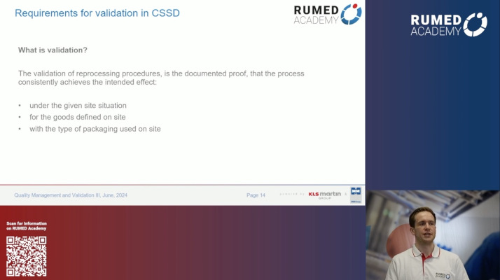 Reprocessing Technician RUMED (Level 2) - Module 7.2: Quality Management and Validation III – thumbnail 3 of 9