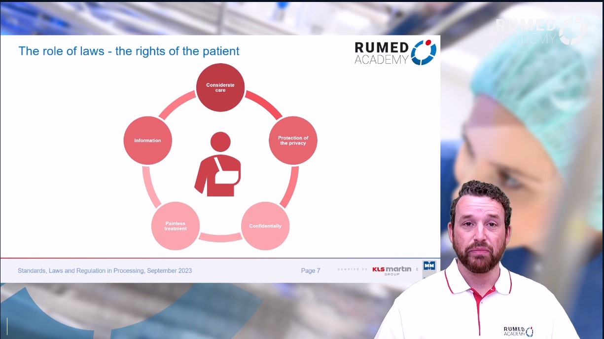 Reprocessing Technician RUMED (Level 1) - Module 1.0: Standards, Laws and Regulation – thumbnail 3 of 8