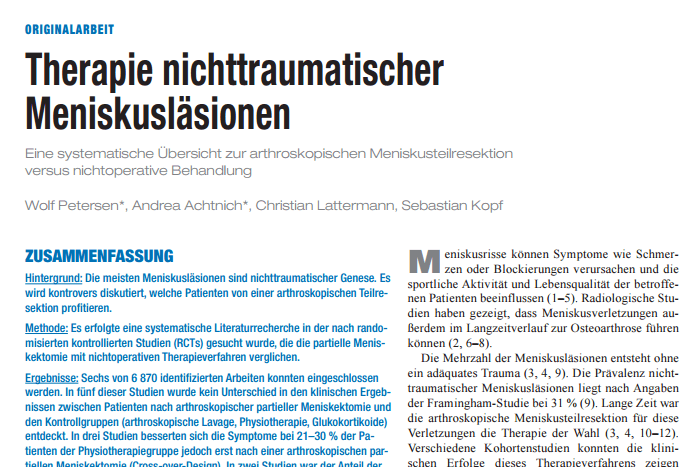 #254: Insights from the OR - Meniskuschirurgie – thumbnail 4 of 12