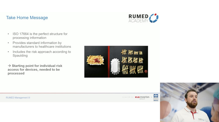 Reprocessing Technician RUMED (Level 2) - Module 8.2: RUMED Management III – thumbnail 4 of 7