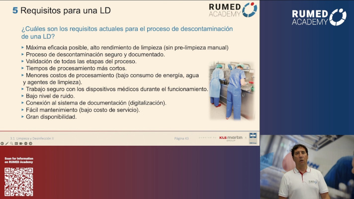 Técnico de Reprocesamiento RUMED (Nivel I) - Módulo 3.1: Limpieza y Desinfección II – thumbnail 4 of 10