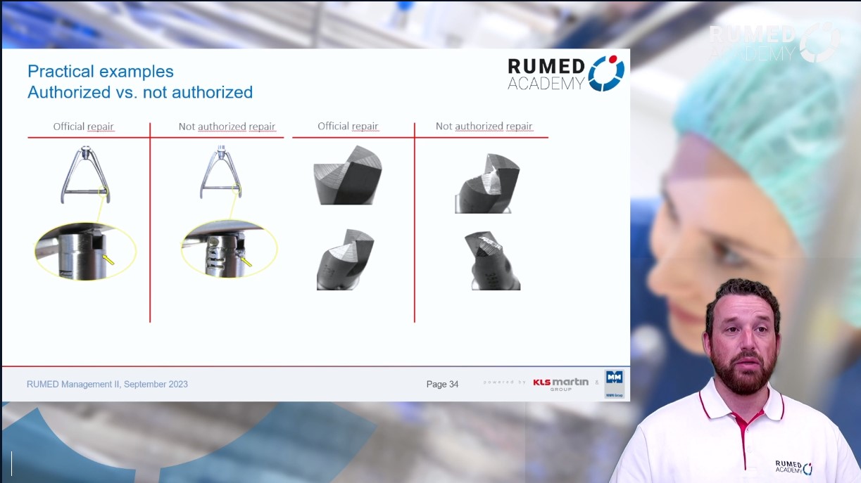 Reprocessing Technician RUMED (Level 1) - Module 8.1: RUMED Management II – thumbnail 4 of 8