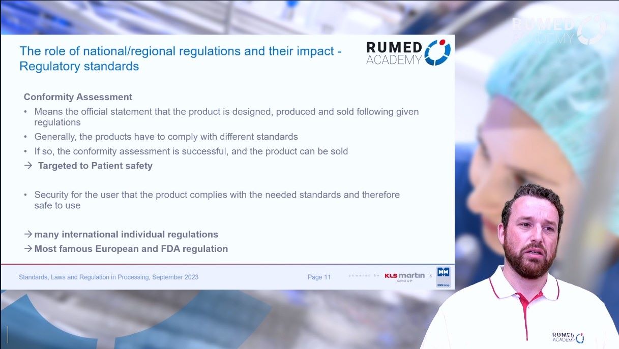 Reprocessing Technician RUMED (Level 1) - Module 1.0: Standards, Laws and Regulation – thumbnail 4 of 8