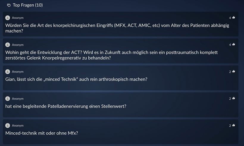 #181: Insights from the OR - Knorpelchirurgie III – thumbnail 10 of 11