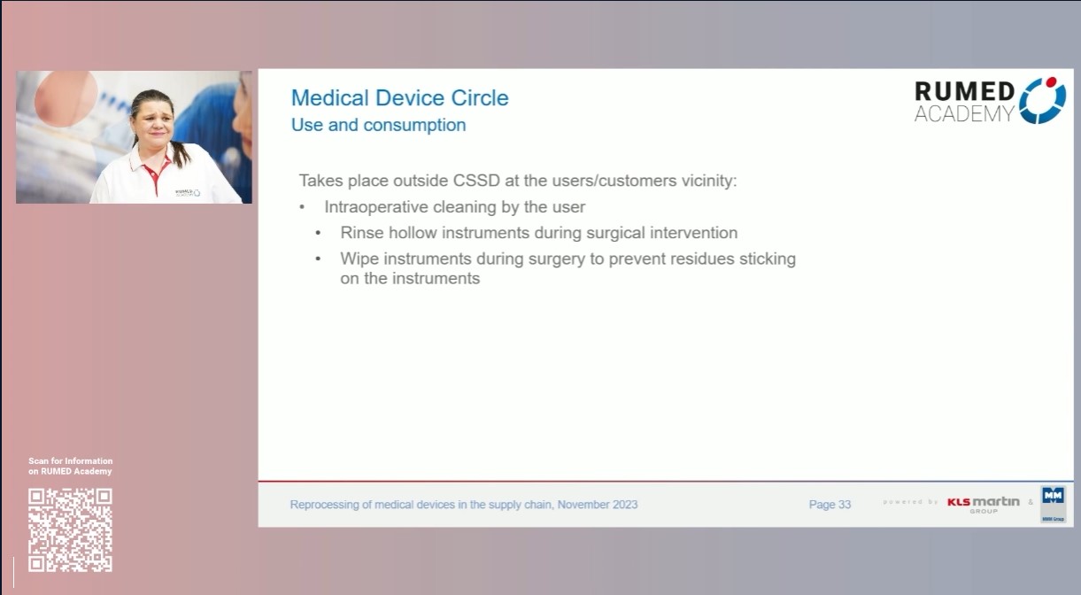 Reprocessing Technician RUMED (Level 1) - Module 11.0: Processing of Medical Devices in the Supply Chain I – thumbnail 5 of 15