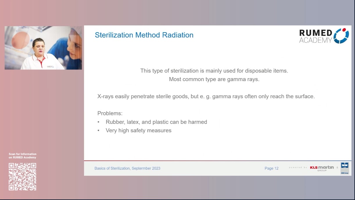 Reprocessing Technician RUMED (Level 1) - Module 4.0: Sterilization – thumbnail 6 of 29
