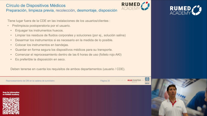 Técnico de Reprocesamiento RUMED (Nivel I) - Módulo 11.0: Procesamiento de Dispositivos Médicos en la Cadena de Suministro I – thumbnail 6 of 12