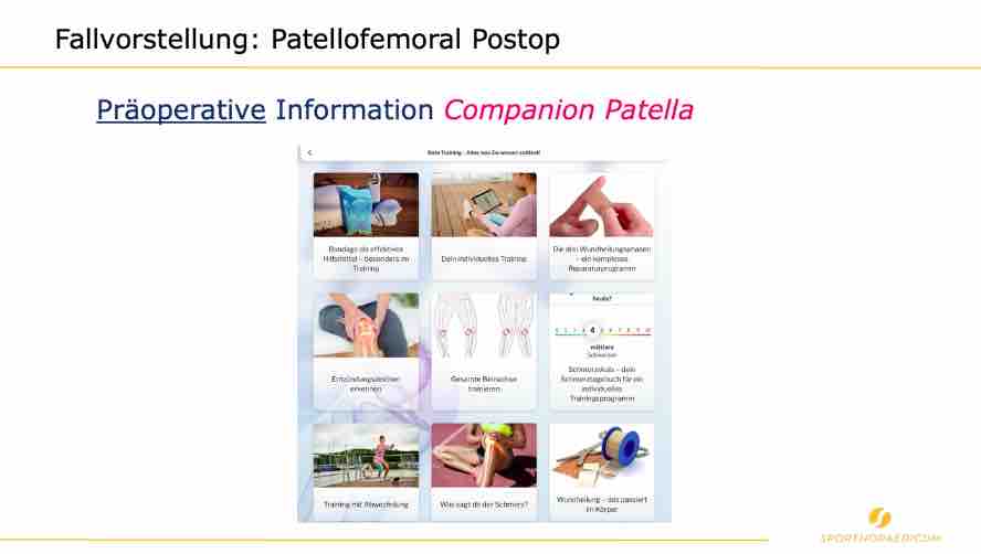 Spezifischer Knieschmerz - Session 3: Digitale Gesundheitsanwendungen – thumbnail 6 of 9