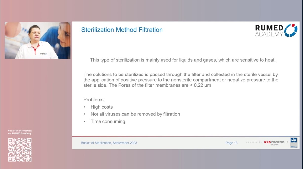 Reprocessing Technician RUMED (Level 1) - Module 4.0: Sterilization – thumbnail 7 of 29