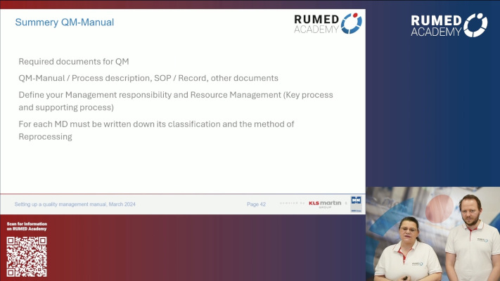 Reprocessing Technician RUMED (Level 2) - Module 7.1: Quality Management and Validation II – thumbnail 8 of 13