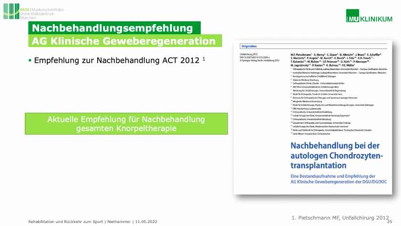 #115: ACT 4.0 Regenerative Knorpeltherapie - so geht's! – thumbnail 8 of 10