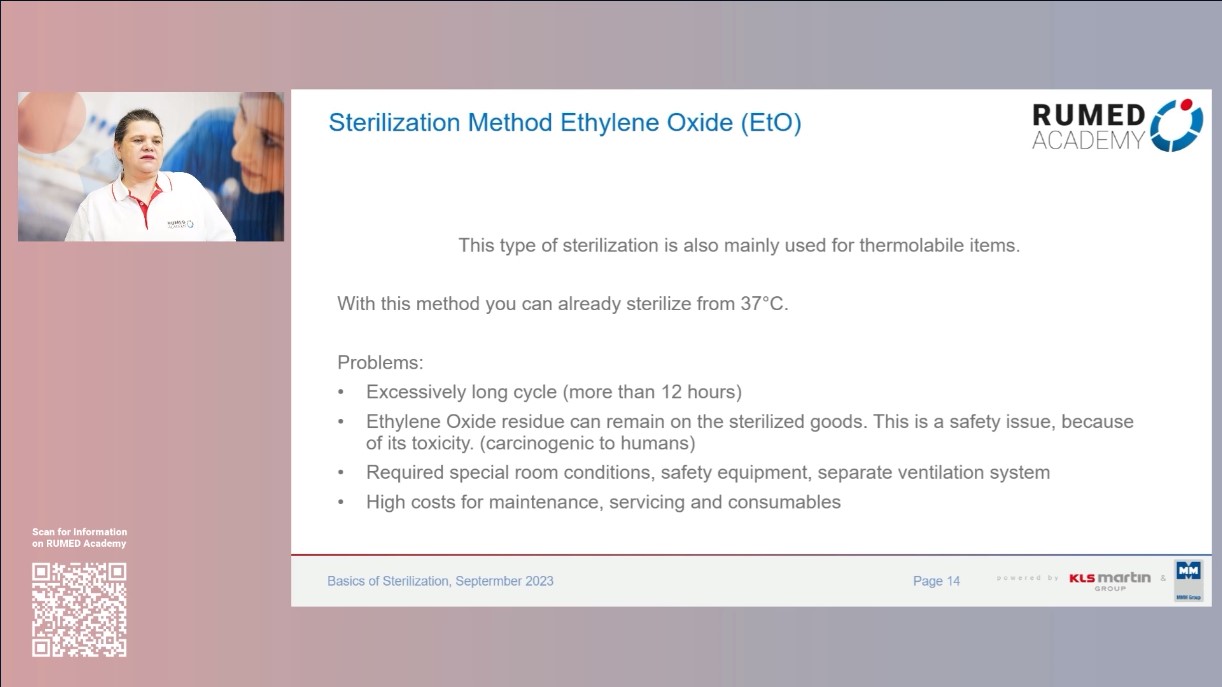 Reprocessing Technician RUMED (Level 1) - Module 4.0: Sterilization – thumbnail 9 of 29